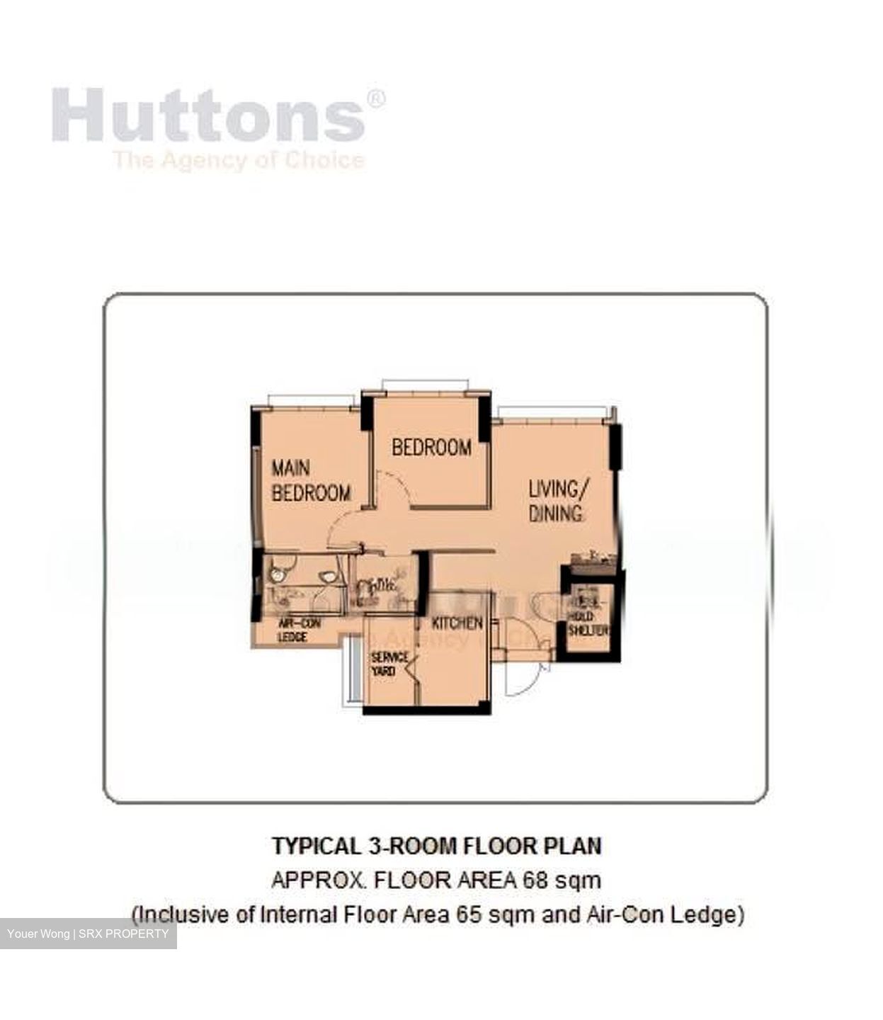Blk 473B Hougang Parkedge (Hougang), HDB 3 Rooms #568651621